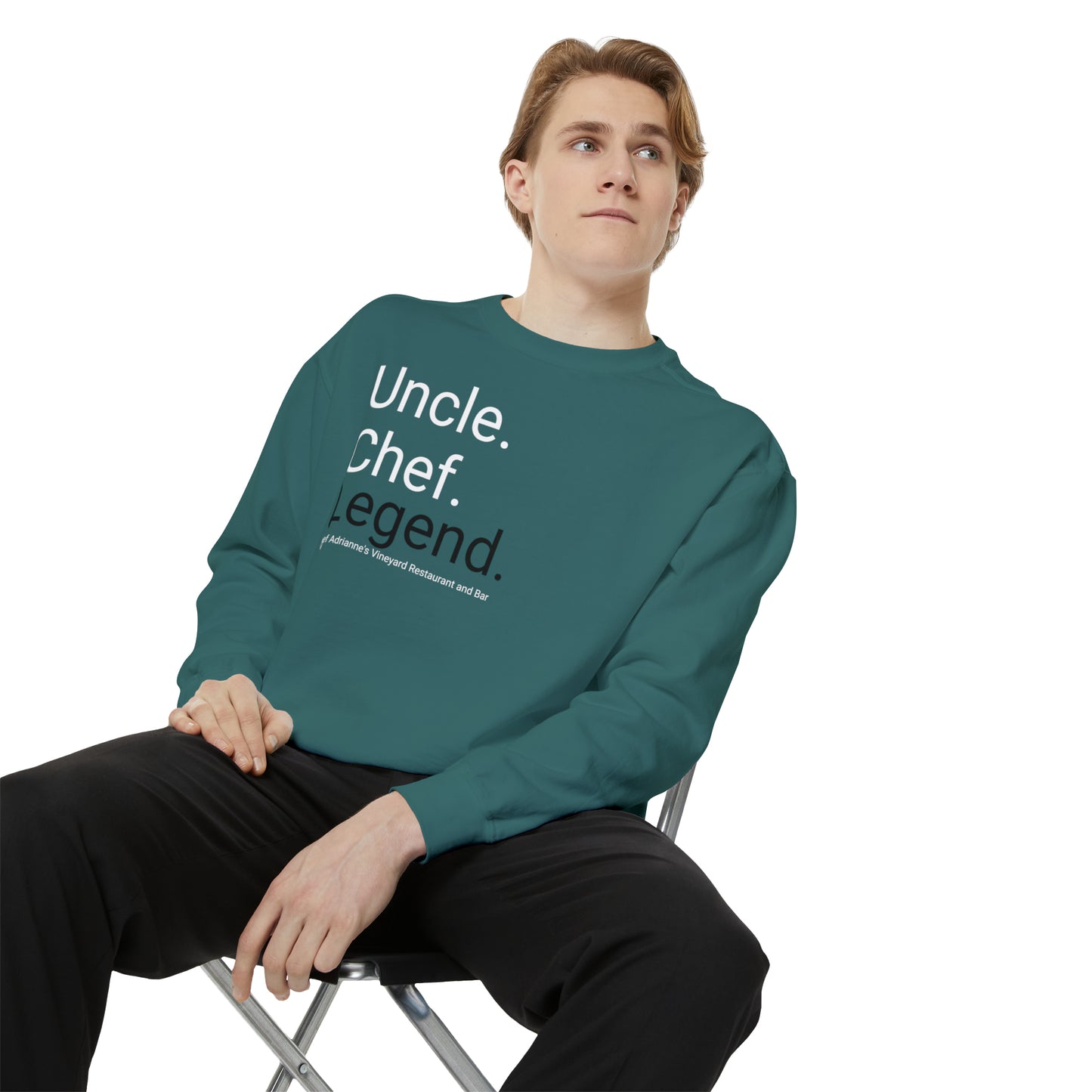 Men's Garment-Dyed Sweatshirt