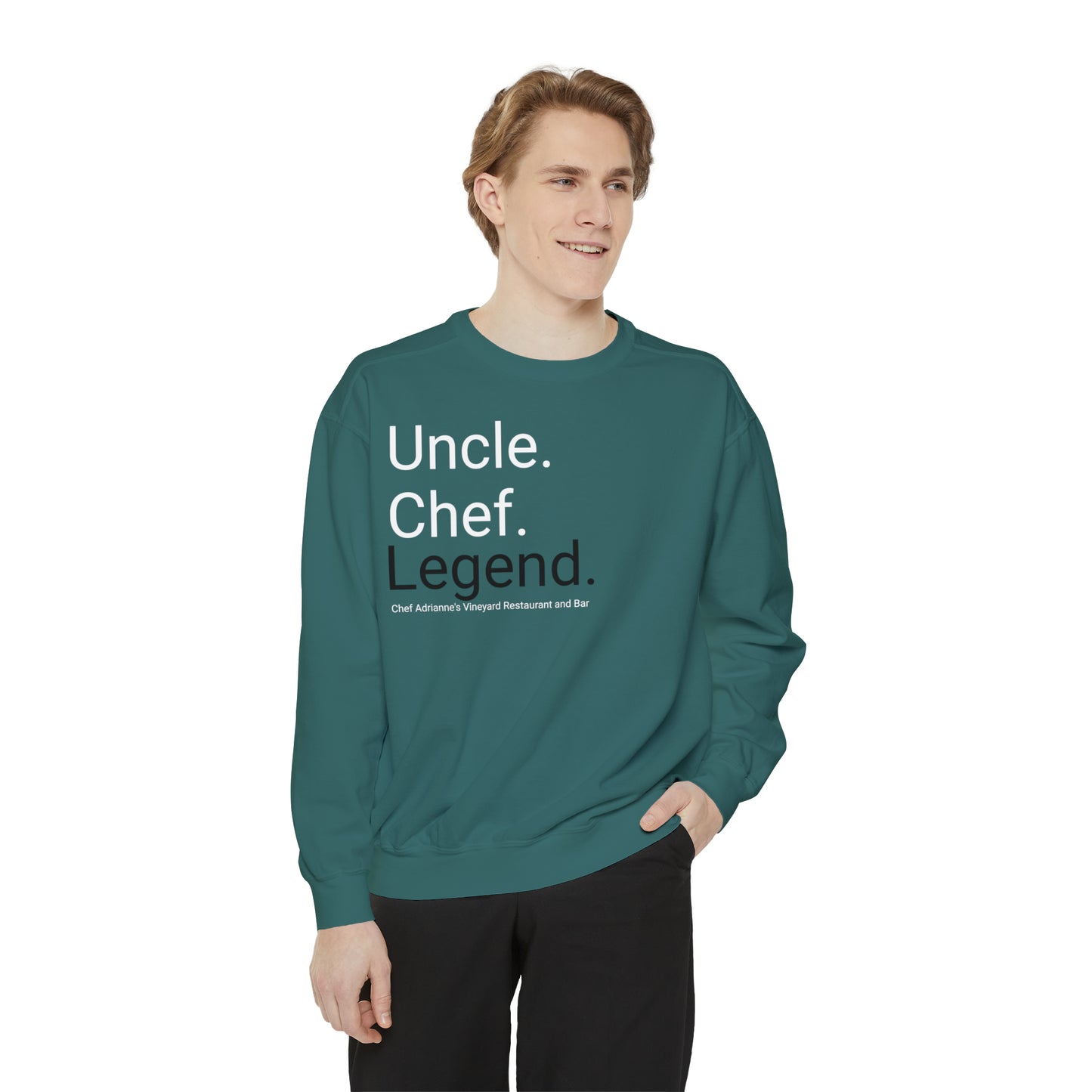 Men's Garment-Dyed Sweatshirt