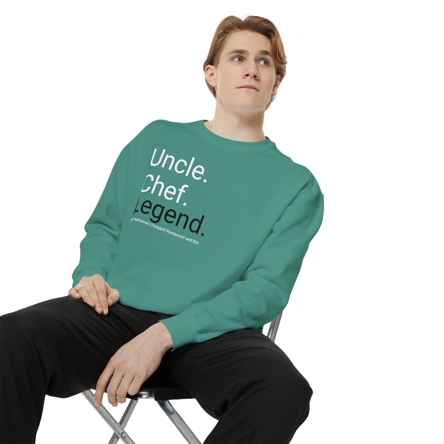 Men's Garment-Dyed Sweatshirt