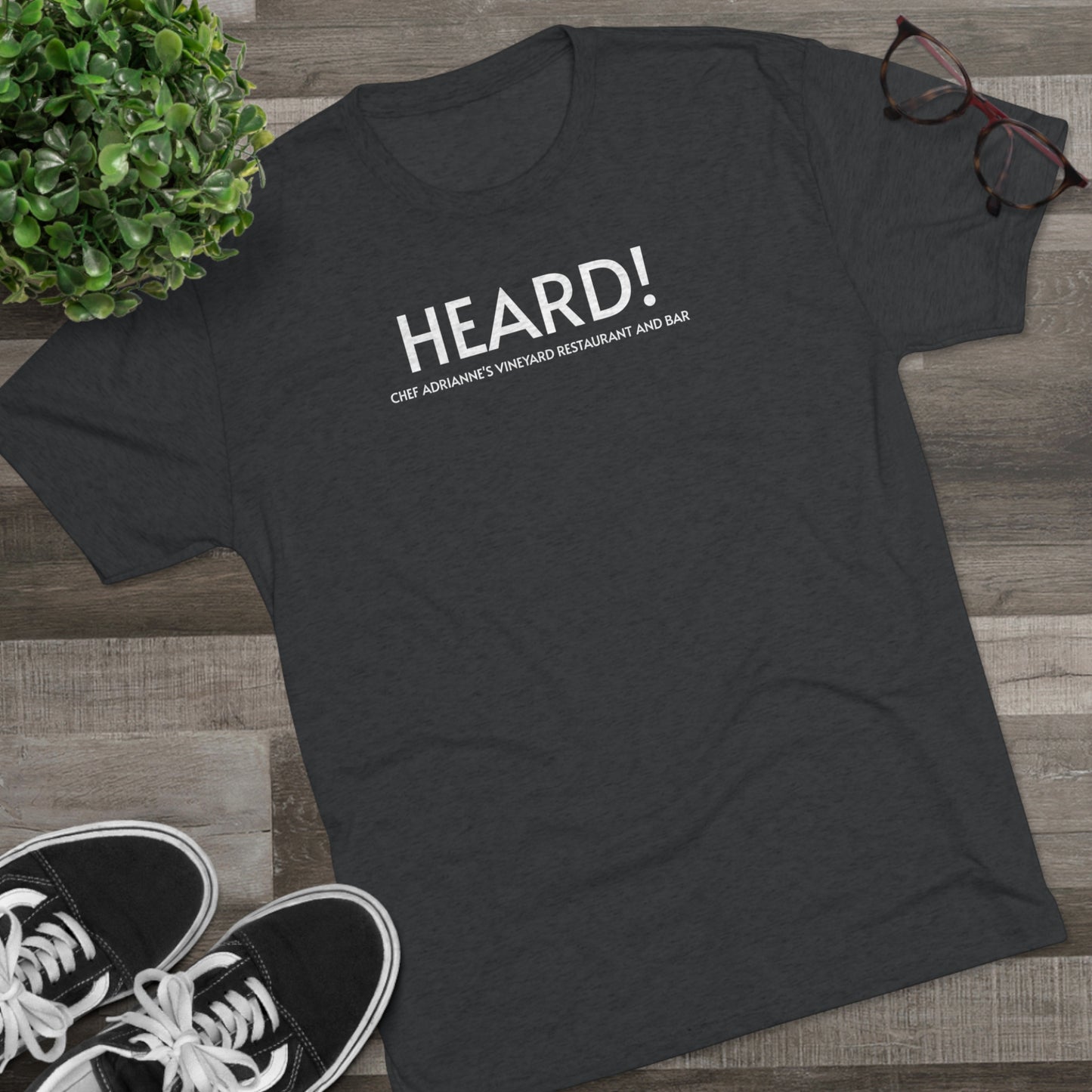 HEARD! Unisex Tri-Blend Crew Tee