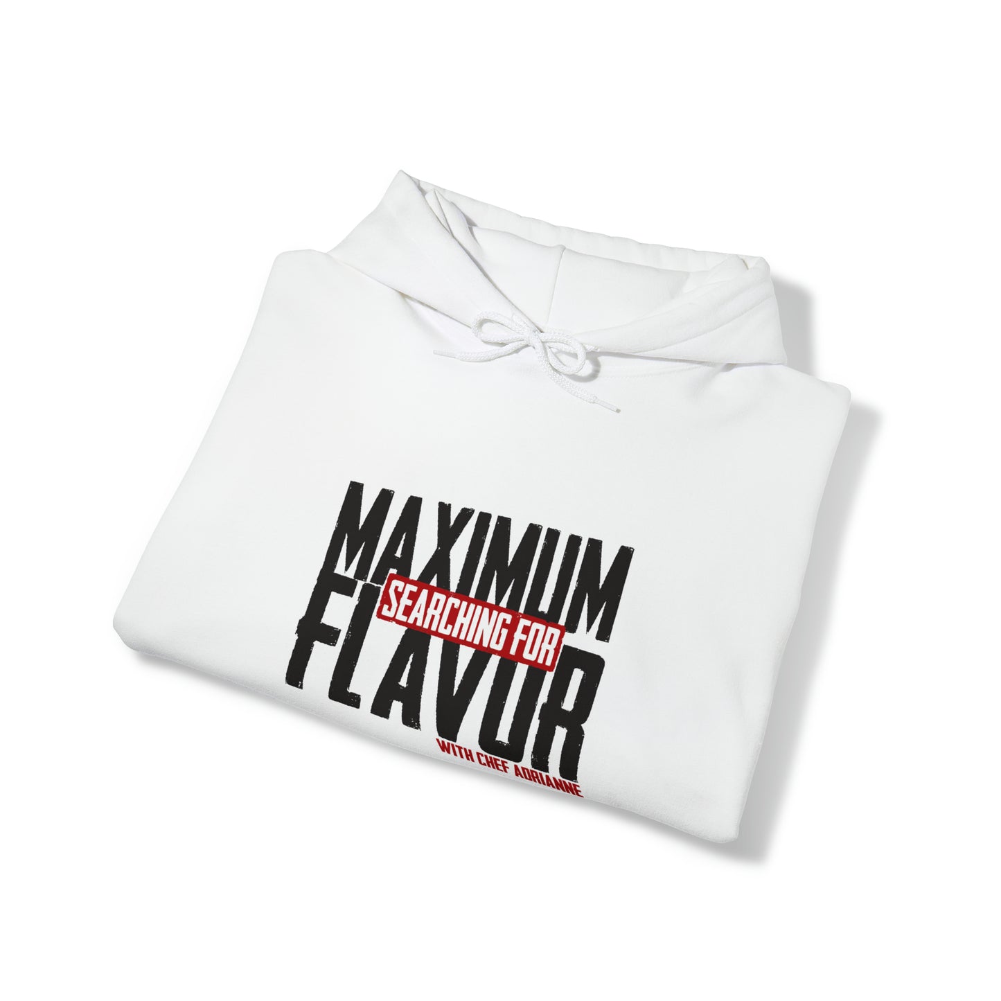 Searching for Maximum Flavor Unisex Heavy Blend™ Hooded Sweatshirt White