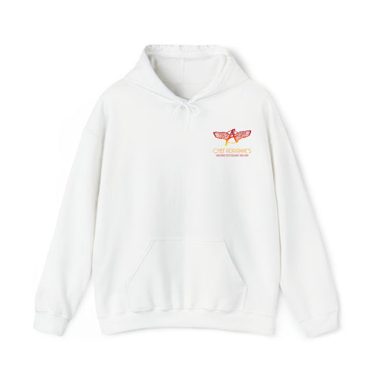 Chef Adrianne's Vineyard Restaurant and Bar Unisex Heavy Blend™ Hooded Sweatshirt White