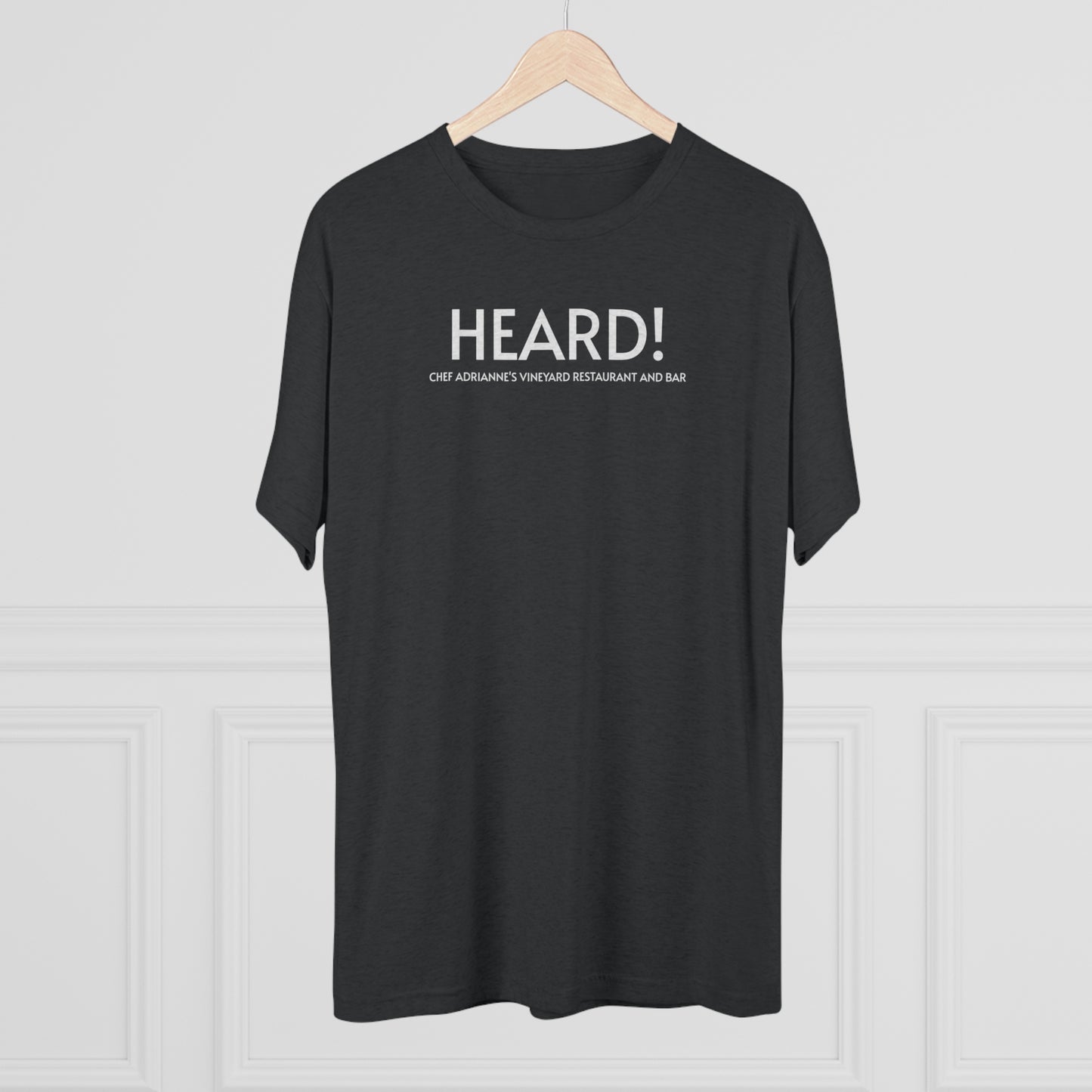 HEARD! Unisex Tri-Blend Crew Tee