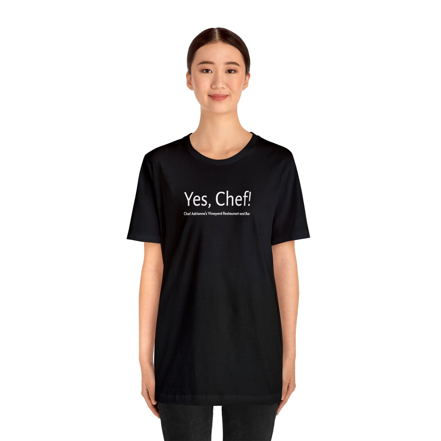 Yes Chef Unisex Jersey Short Sleeve Tee