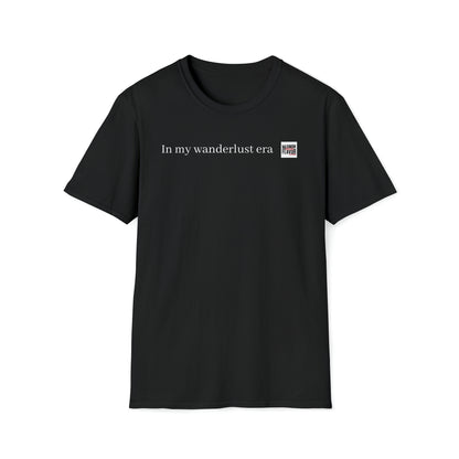 In my wanderlust era Unisex Softstyle T-Shirt
