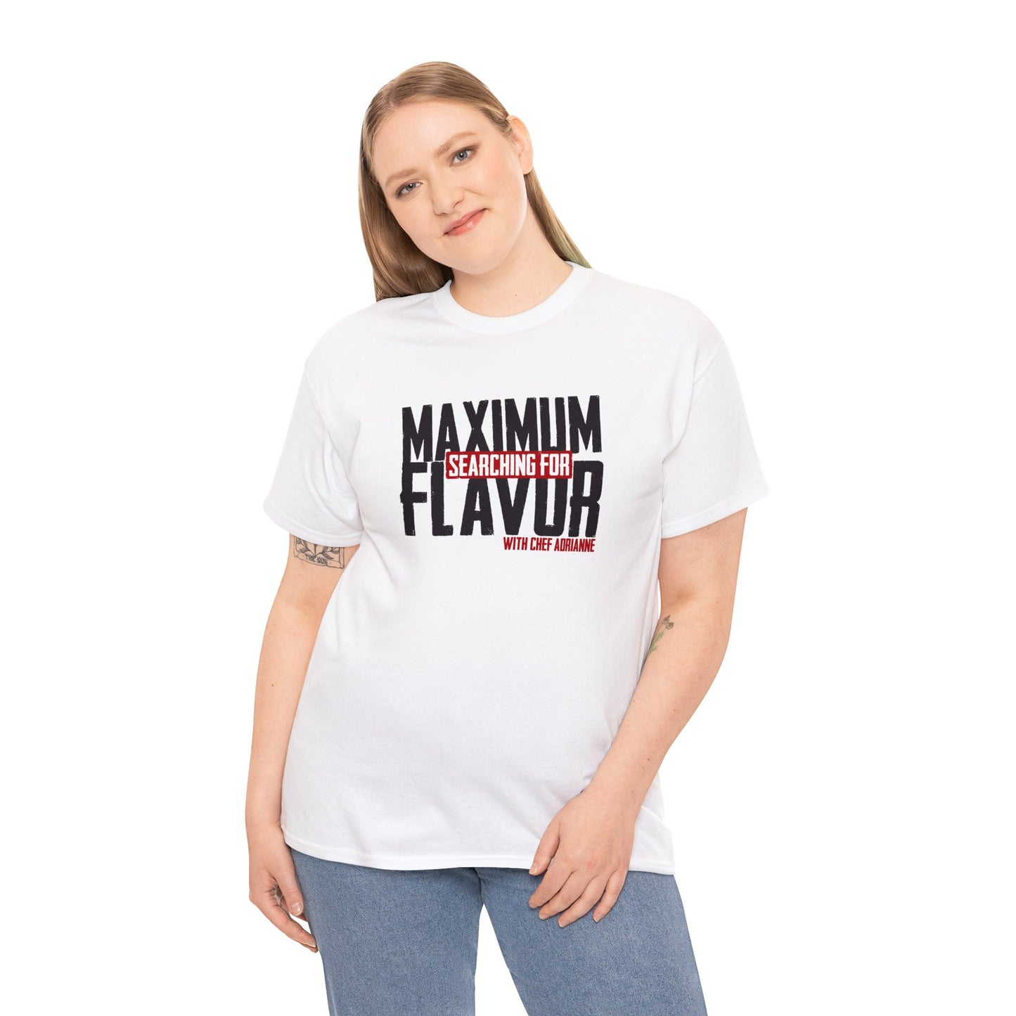Searching for Maximum Flavor Unisex Heavy Cotton Tee