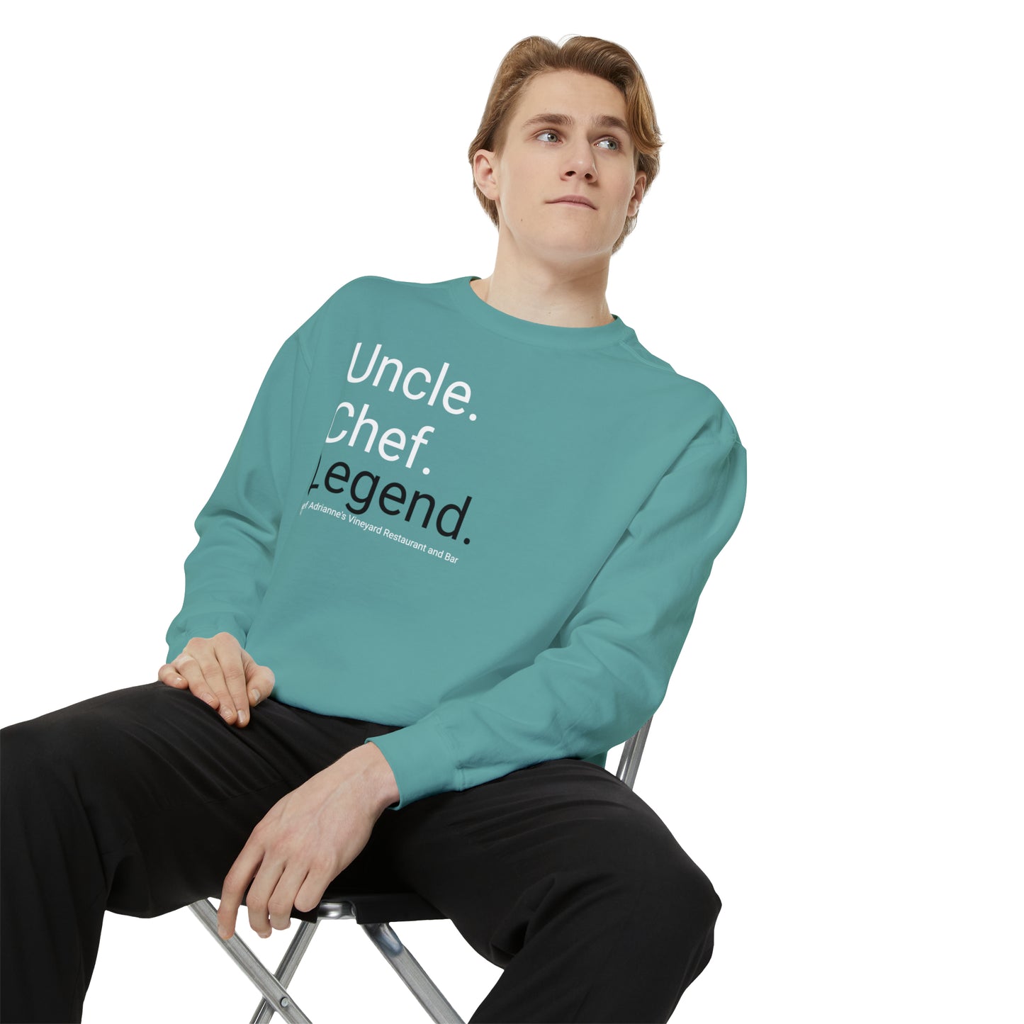 Men's Garment-Dyed Sweatshirt