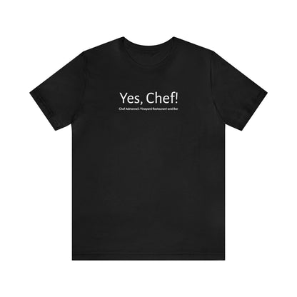Yes Chef Unisex Jersey Short Sleeve Tee